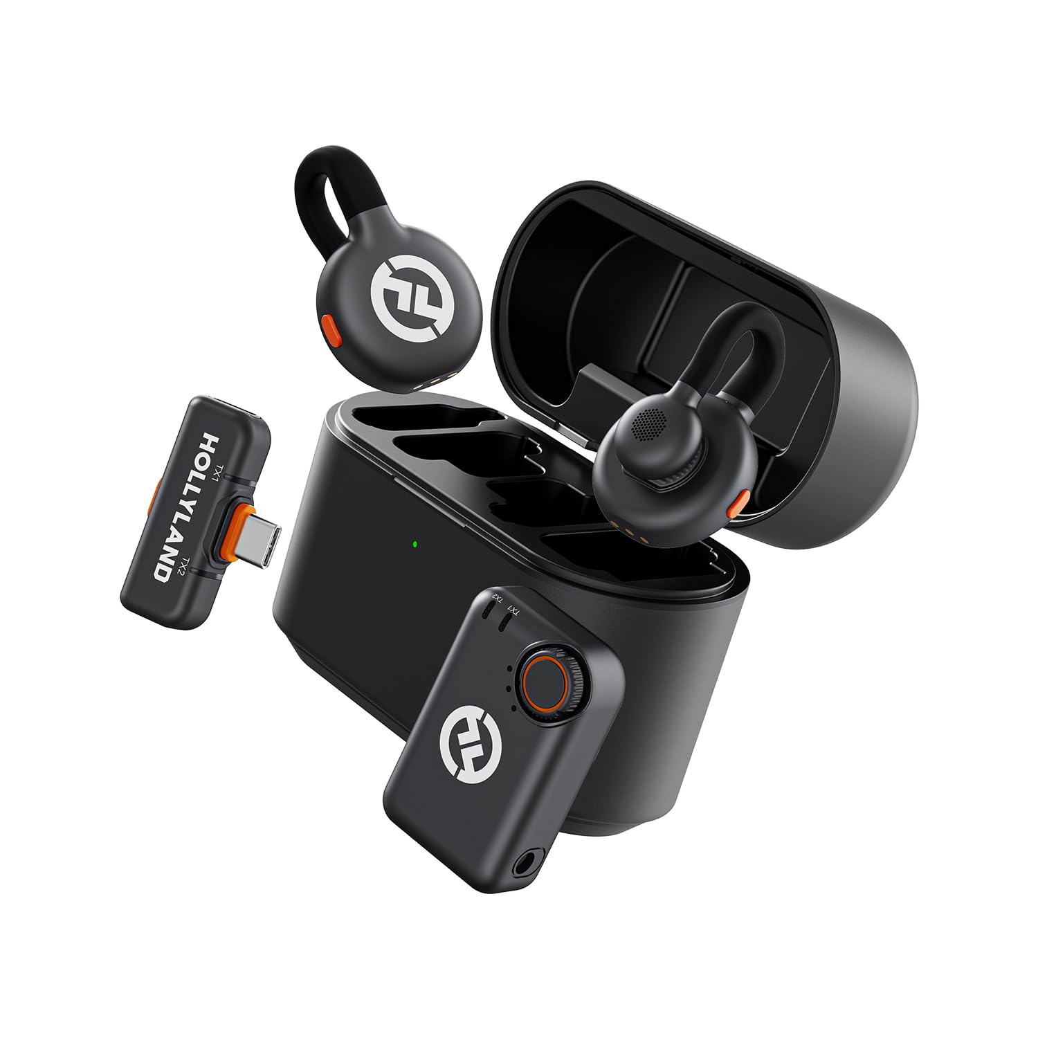 Amazon.com: Hollyland LARK M2S - Combo de micrófono inalámbrico